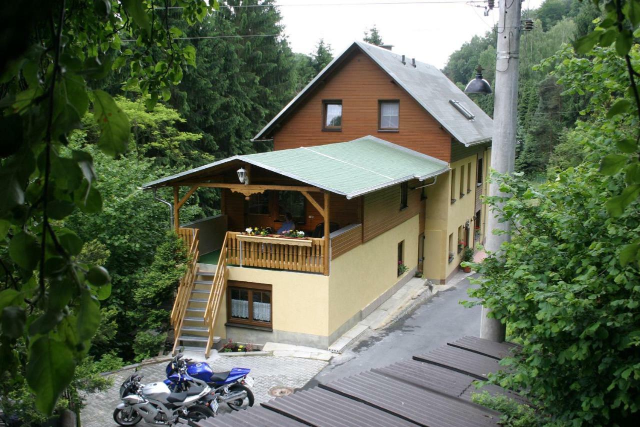 Pension Zaukeneck Bad Schandau Exterior foto