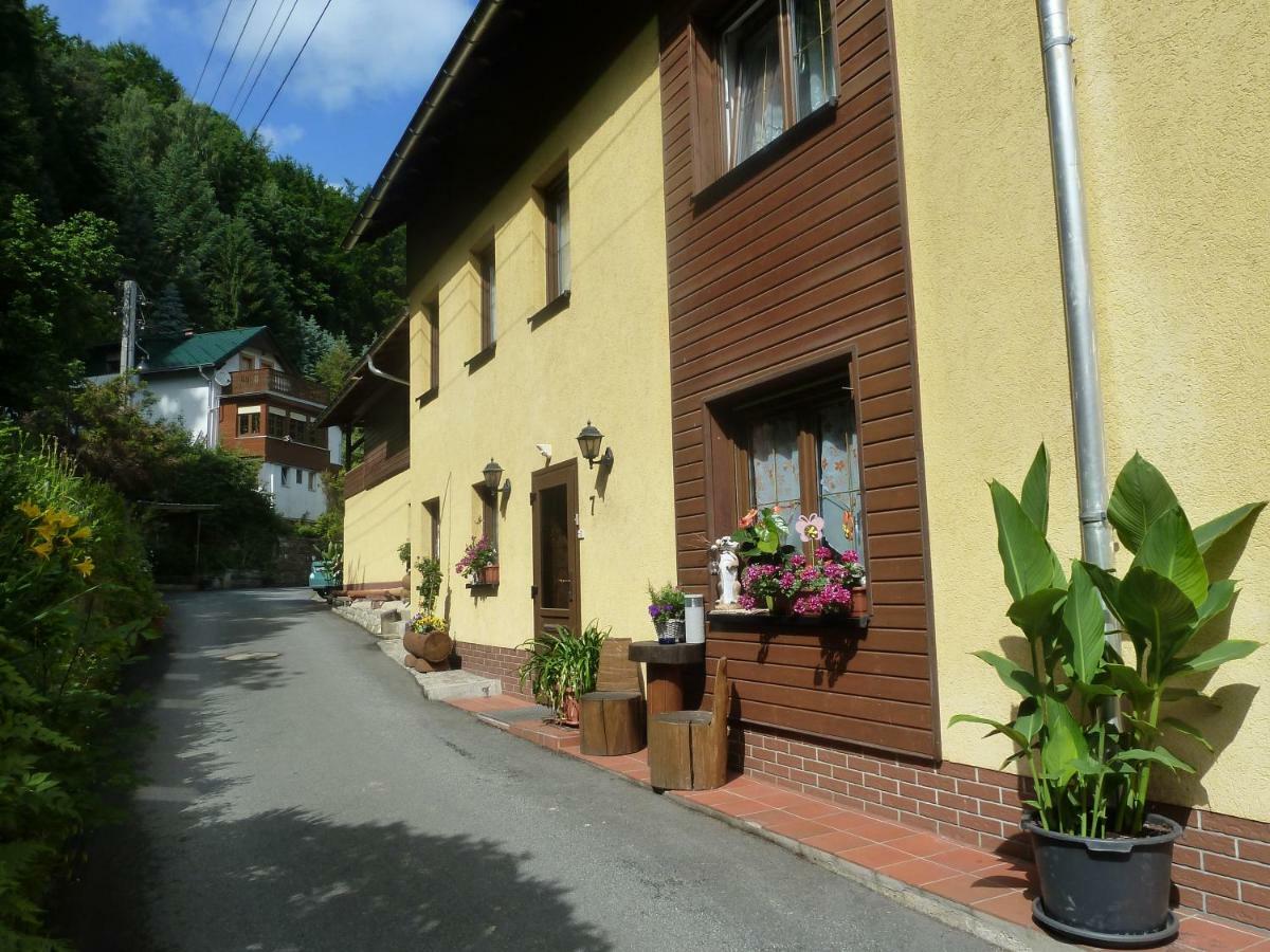 Pension Zaukeneck Bad Schandau Exterior foto